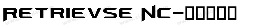Retrievse NC字体转换